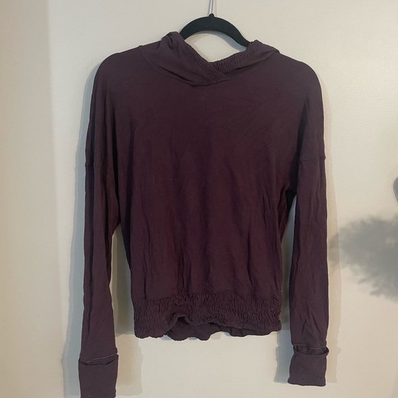 Lululemon hoodie. Worn a few times. Plum color. - Picture 1 of 3